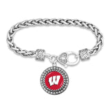 Wisconsin Badgers Bracelet- Allie