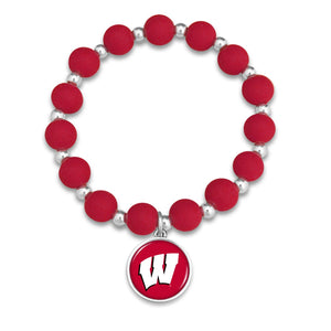 Wisconsin Badgers Leah Bracelet