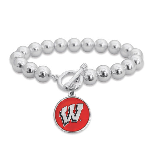 Wisconsin Badgers Society Bracelet