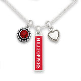 Western Kentucky Hilltoppers Triple Charm Necklace