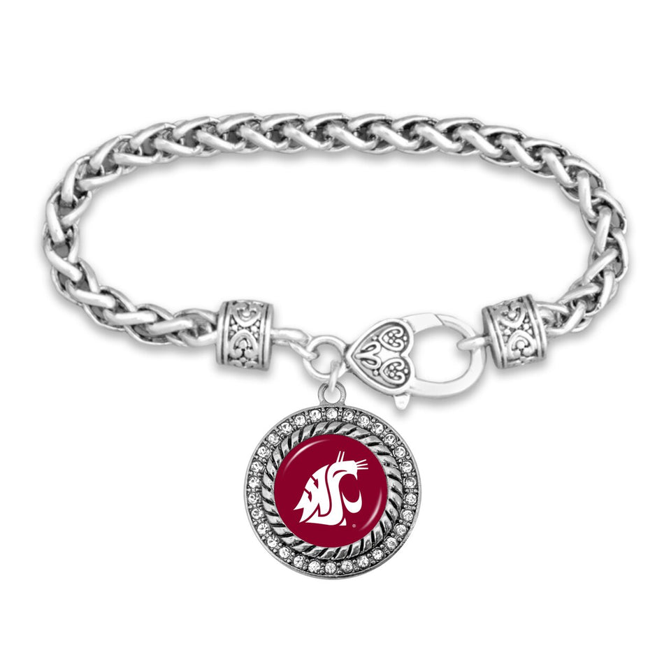 Washington State Cougars Bracelet- Allie