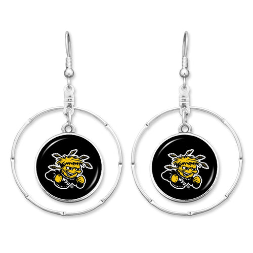 Wichita State Shockers Campus Chic Earrings