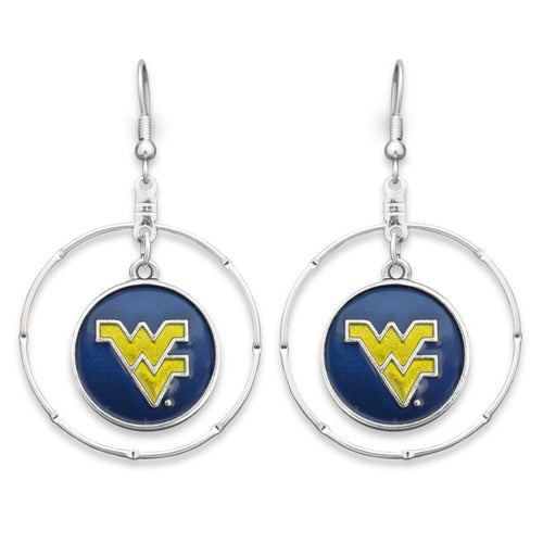 West Virginia Mountaineers Campus Chic Earrings