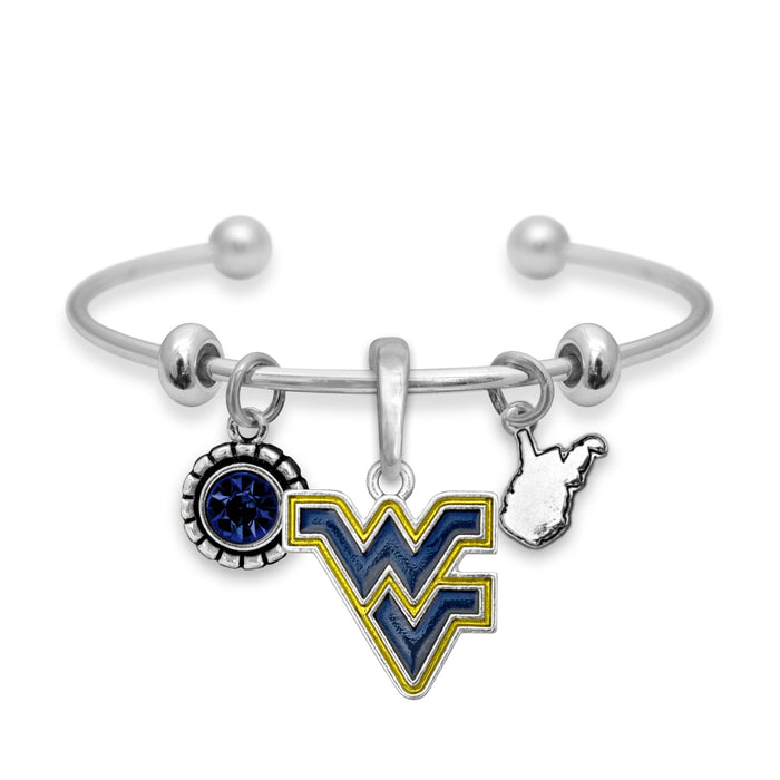 West Virginia Mountaineers Home Sweet School Bracelet