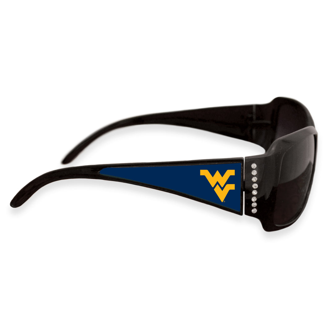 West Virginia Mountaineers Fashion Brunch College Sunglasses - Black